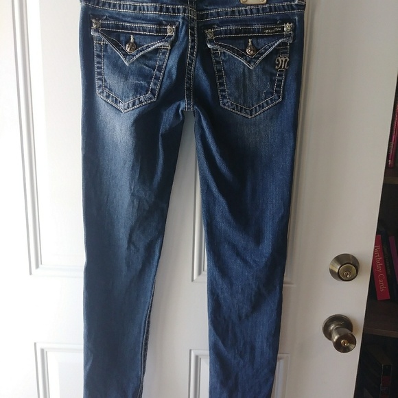 Miss Me Skinny Jeans Size 28 Length 32 - Picture 2 of 6